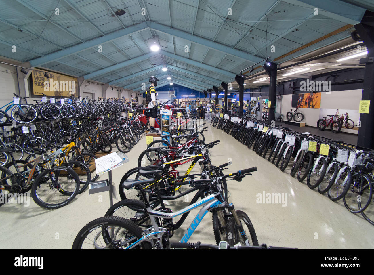 Bicycle Warehouse, a local bicycle mega store in Pacific Beach, in July  2014 Stock Photo - Alamy