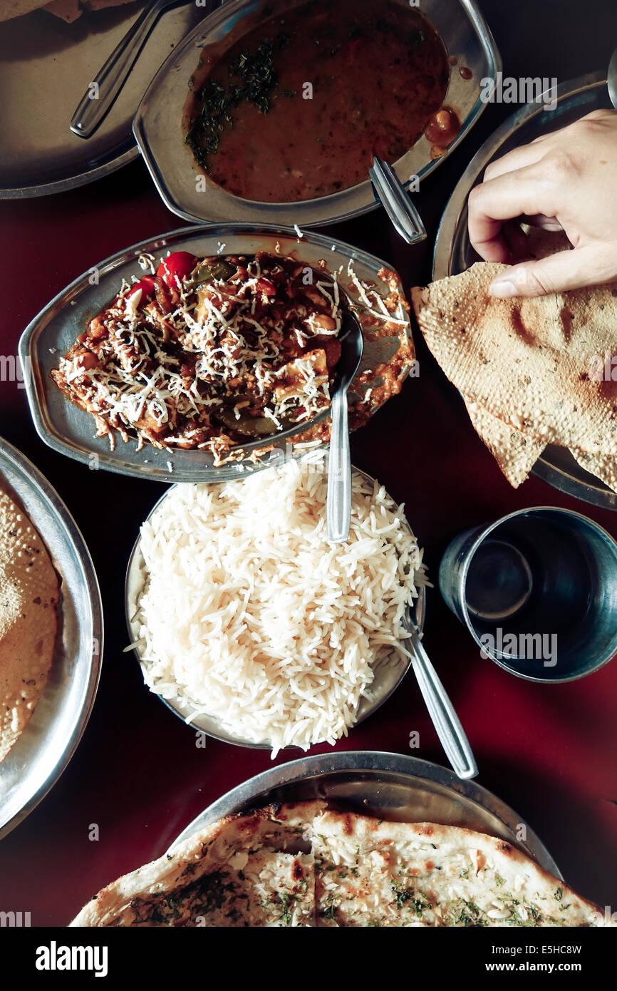 curry in jaipur Stock Photo Alamy