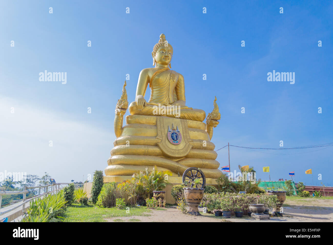 Big buddha at Naga hills, Phuket, Thailand Stock Photo