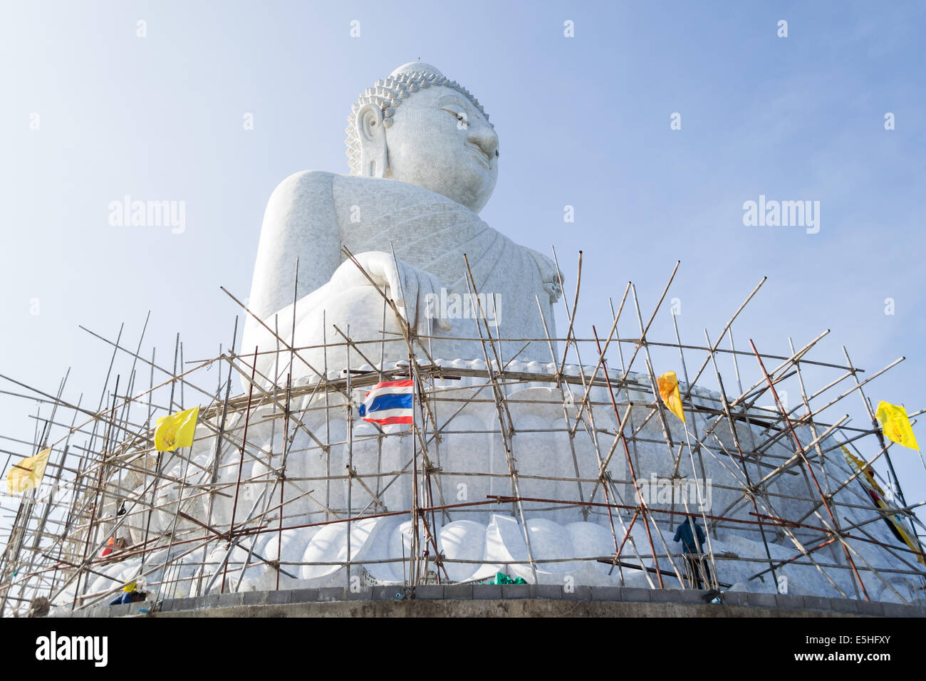 Big buddha at Naga hills, Phuket, Thailand Stock Photo