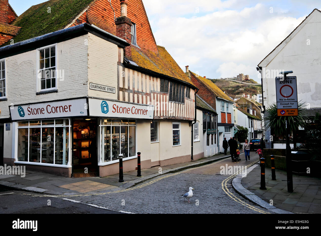 Hastings old town shop hires stock photography and images Alamy