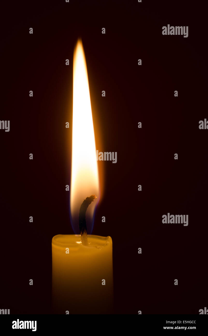 close up to candle light Stock Photo Alamy