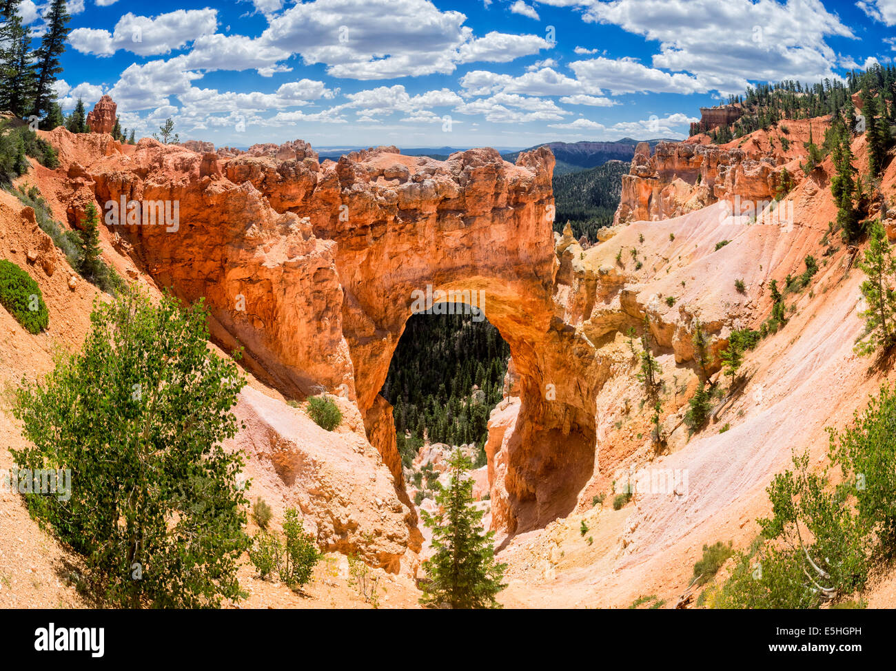 Natural bridge or arch at Bryce Canyon National park, Utah, USA Stock Photo