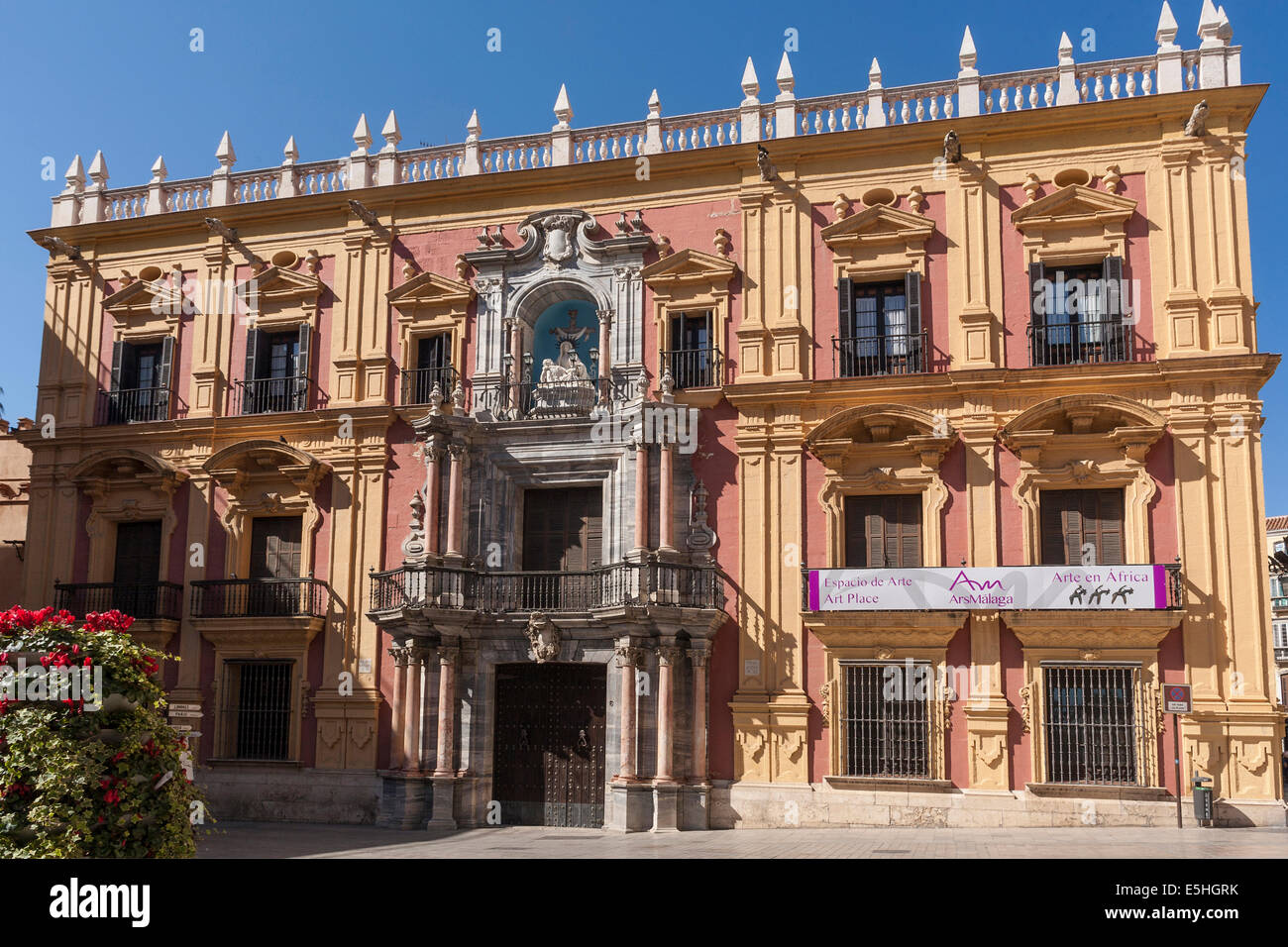 Spain Andalucia, Malaga, Episcopal palace Stock Photo