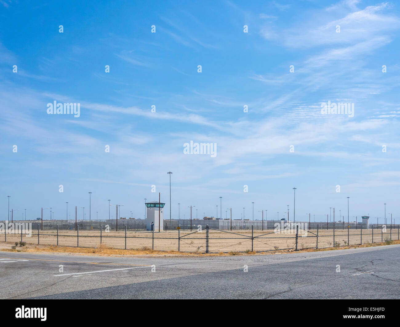 Prison in Kern County, California, United States Stock Photo