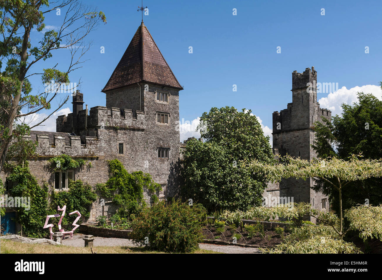 Ireland, County Waterford, Lismore castle Stock Photo Alamy