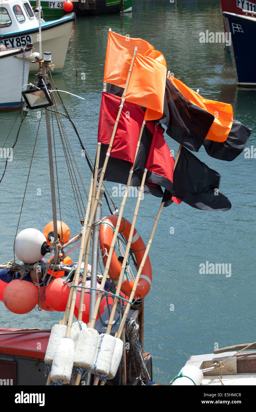 Fishing flags hi-res stock photography and images - Alamy