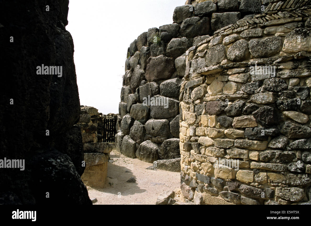 The monument called Nuraghe su Nuraxi, the most important architectural expression of the