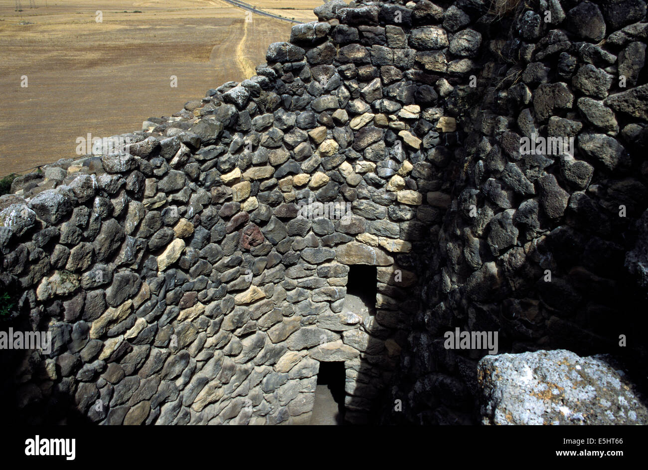 The monument called Nuraghe su Nuraxi, the most important architectural expression of the