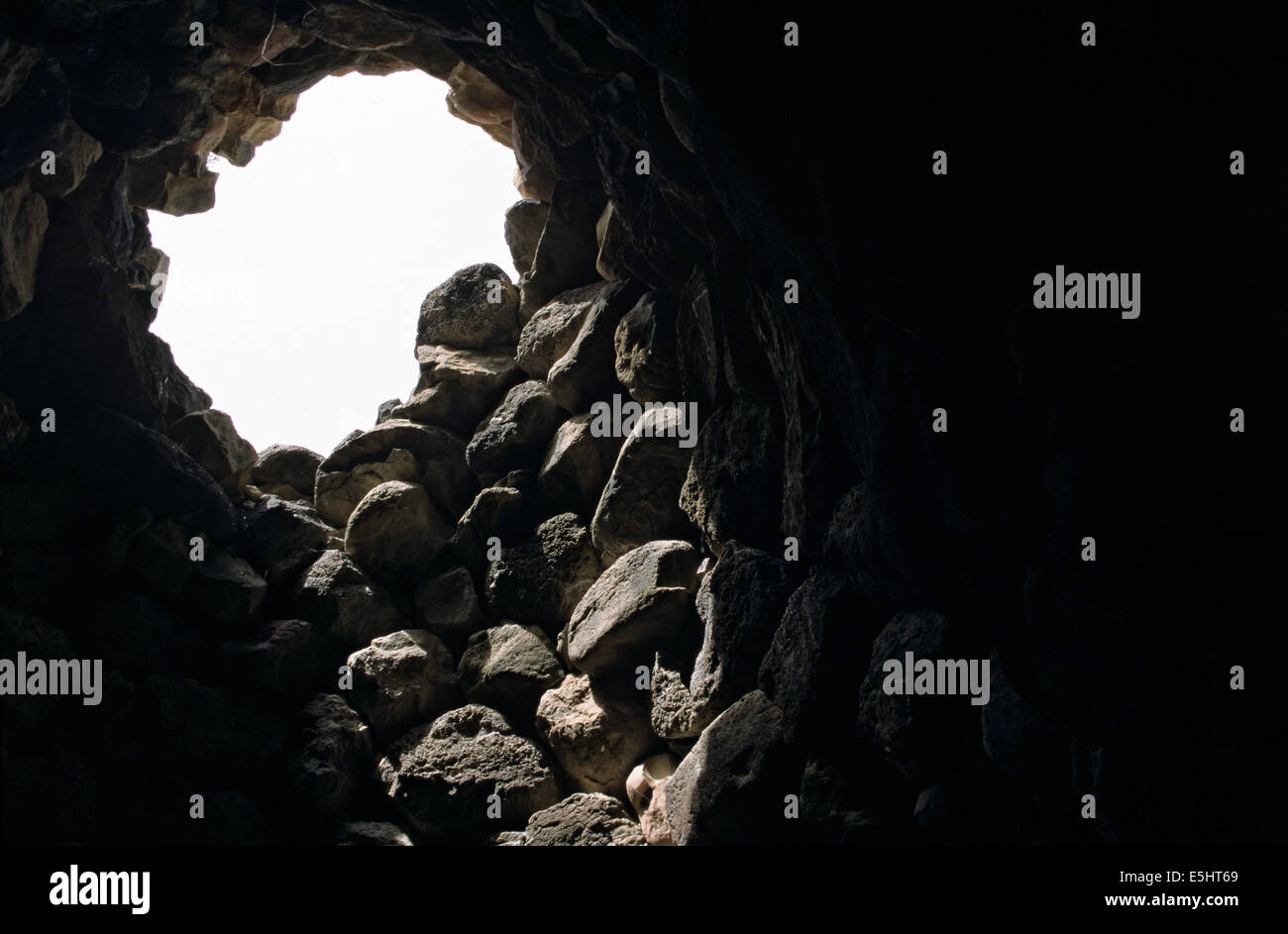 The monument called Nuraghe su Nuraxi, the most important architectural expression of the