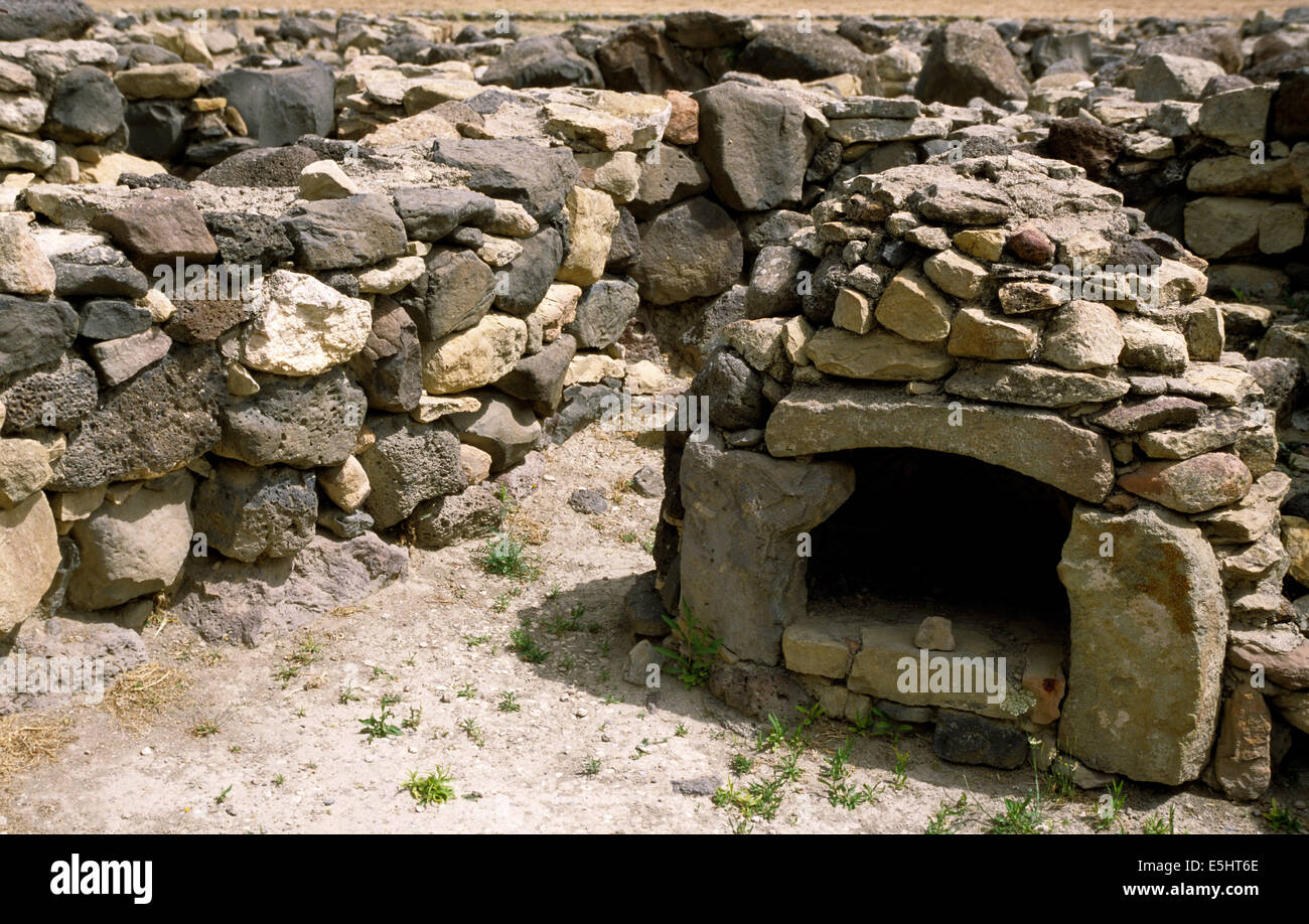 The monument called Nuraghe su Nuraxi, the most important architectural expression of the