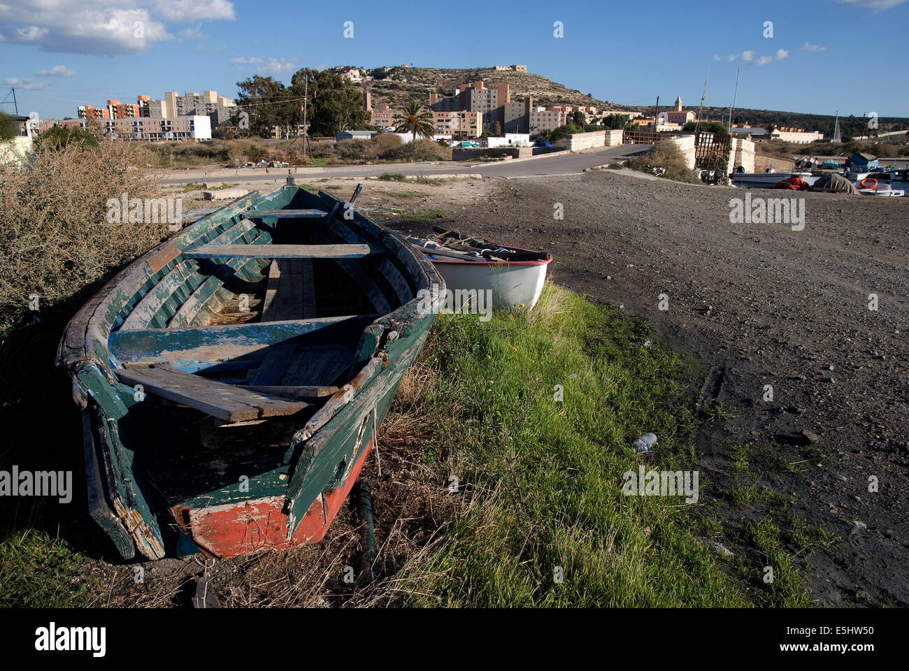 Cagliari is the most important and populous town of Sardinia, it's regional and provoncial capital and main political center. Stock Photo