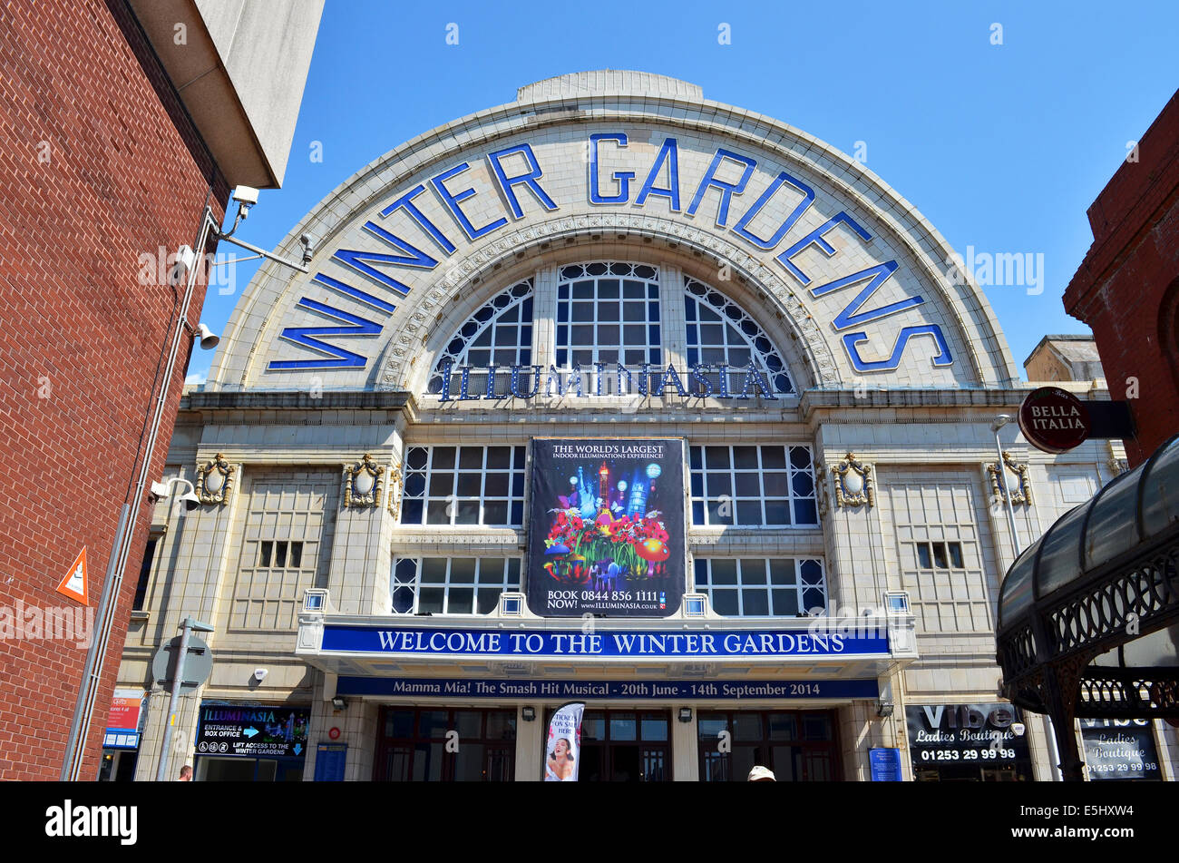 The Winter Gardens in Blackpool, Lancashire, UK Stock Photo Alamy