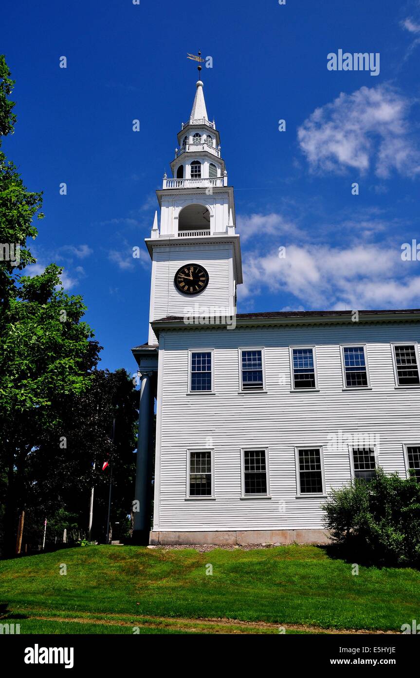 FITZWILLIAM, NEW HAMPSHIRE The 1775 Original Meeting House with its