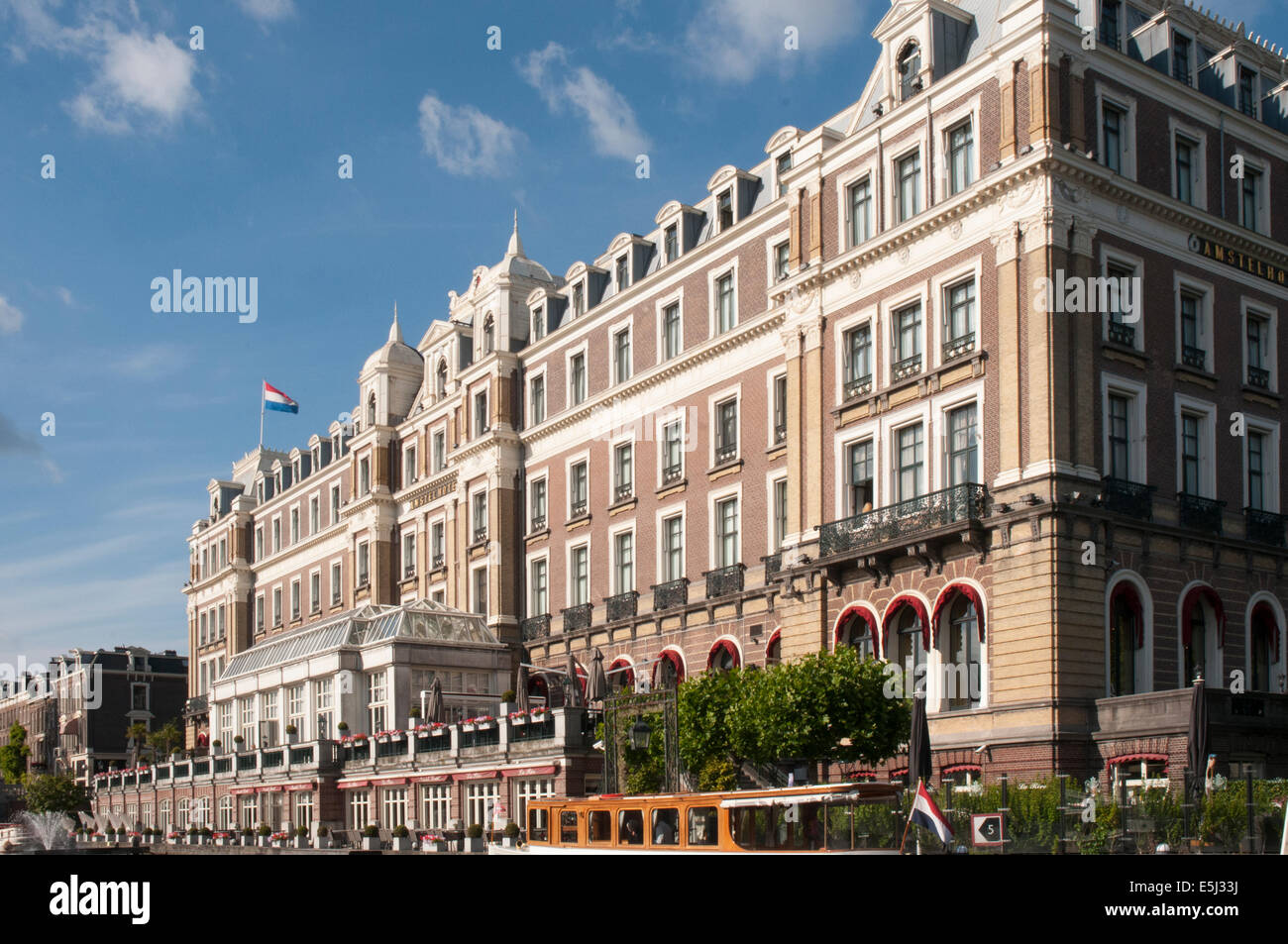 Intercontinental Hotel Amstel, Amsterdam Stock Photo