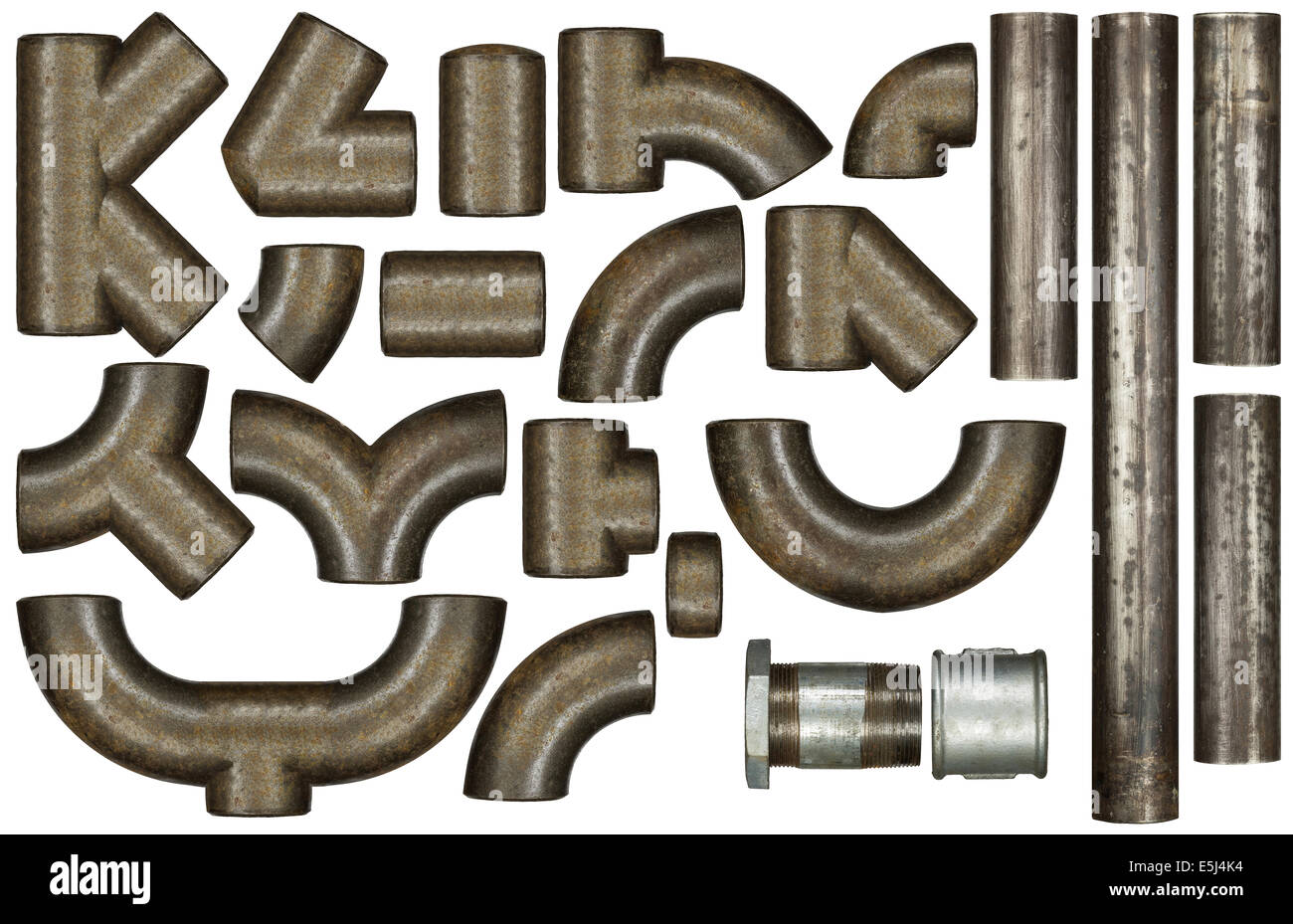 Set of pipes hi-res stock photography and images - Alamy