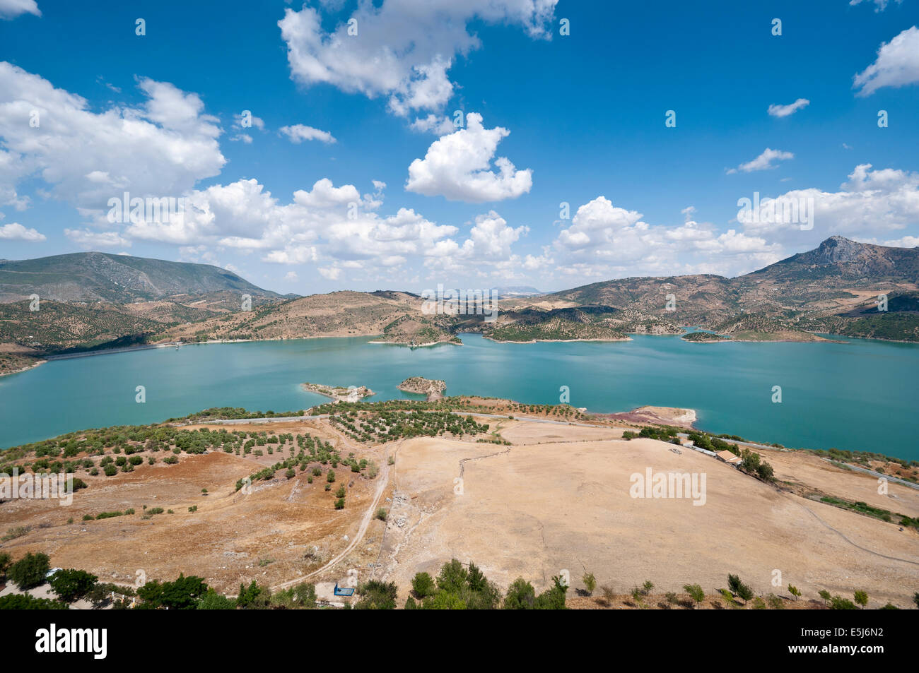 Views of Zahara – El Gastor Reservoir Stock Photo - Alamy
