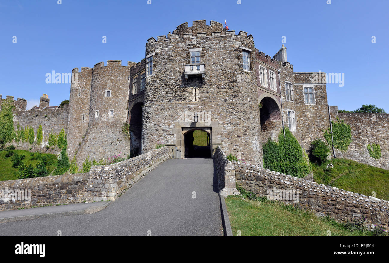 Dover Castle, Dover, Kent, England, UK - The Constables Gate Stock Photo