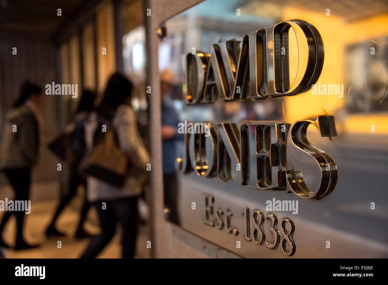 David jones department store hi-res stock photography and images - Alamy