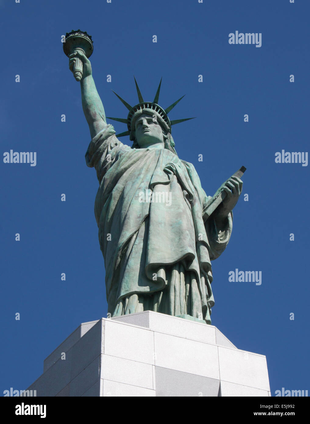 Statue of Liberty in Birmingham Alabama Stock Photo