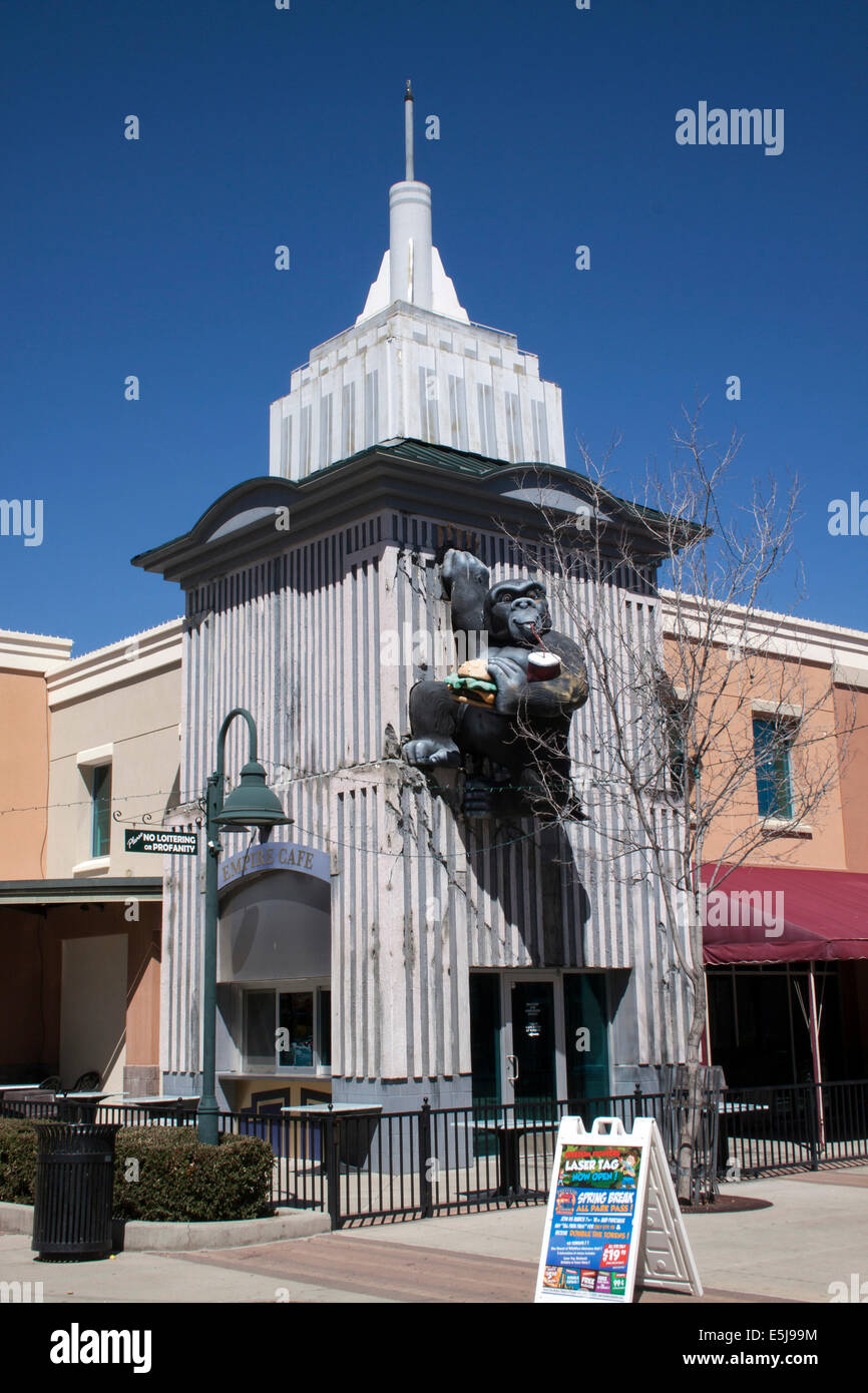 American Landmarks at a mall in Arizona Stock Photo