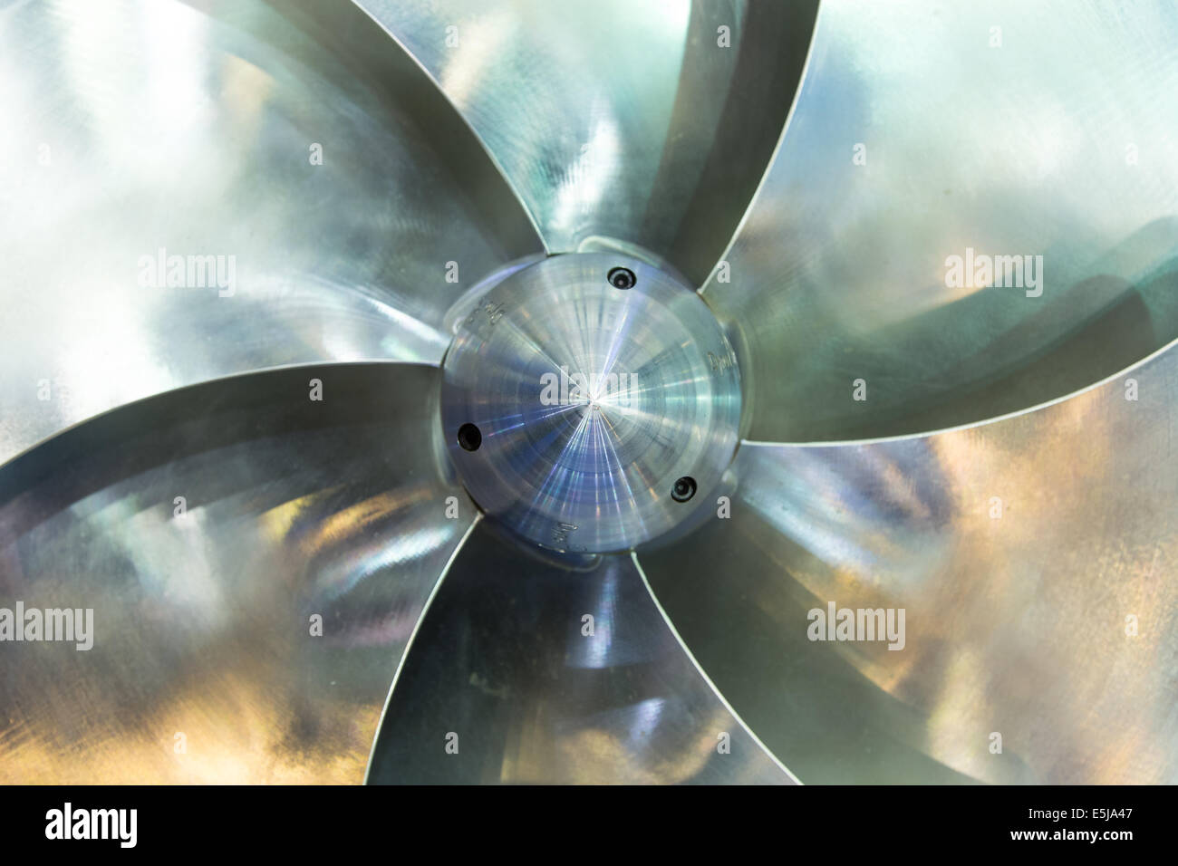 Propeller of a ship Stock Photo Alamy