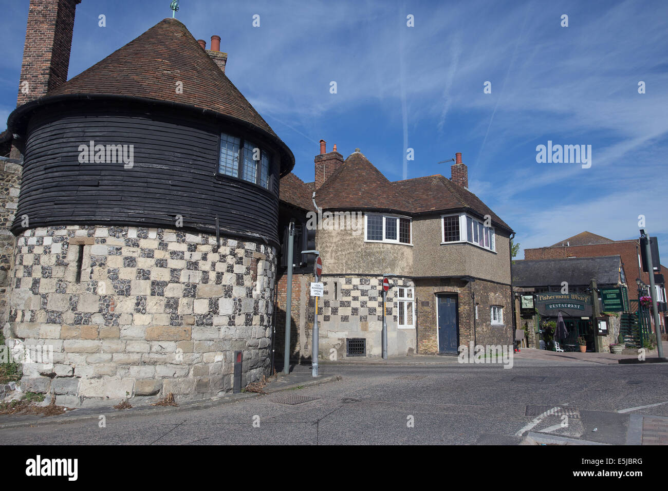 Sandwich town centre center Kent England UK Europe Stock Photo