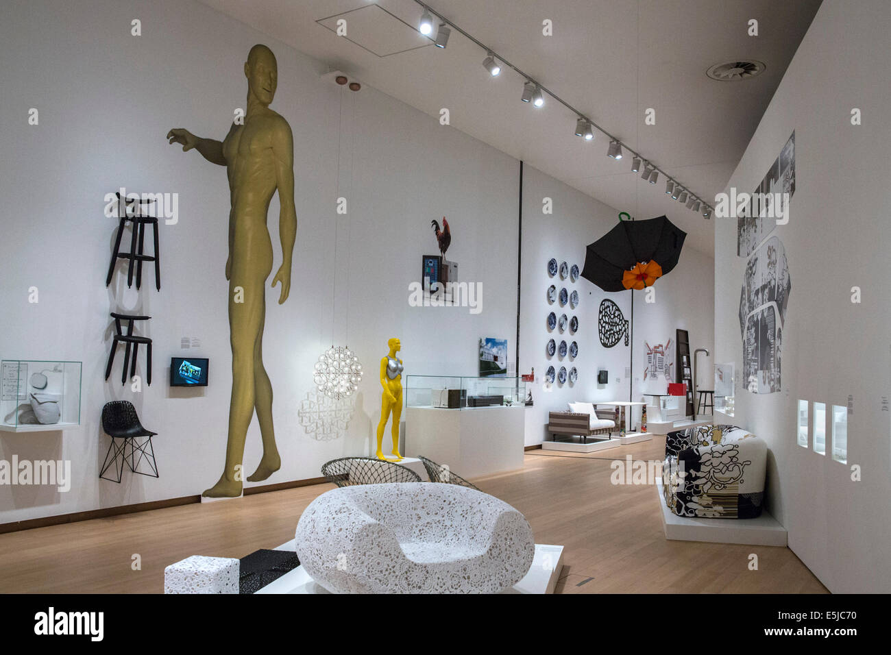 Netherlands, Amsterdam, Stedelijk Museum, Museum of Contemporary art. Dutch Design collection Moooi Stock Photo