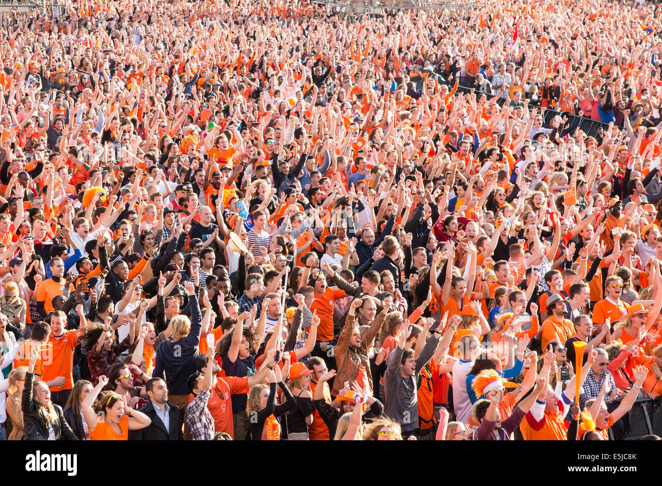 Netherlands, Amsterdam, World Cup Football. Spain The Netherlands, 13