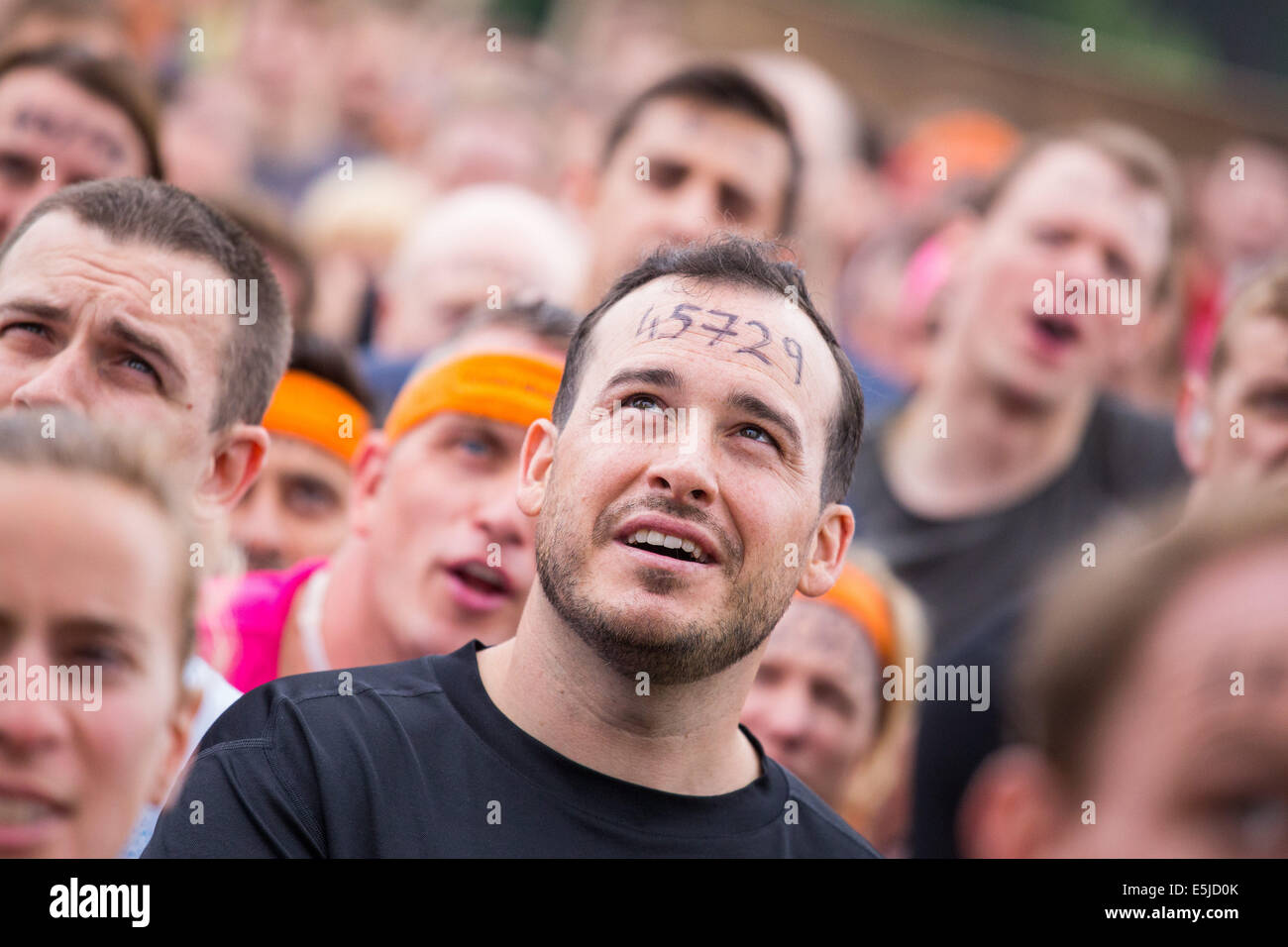 Skipton, North Yorkshire, UK. 2nd Aug, 2014. 5,800 participants are