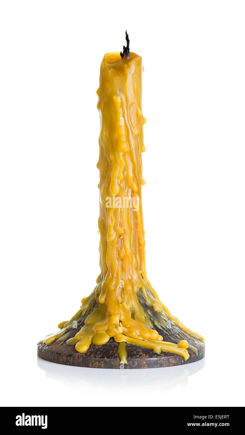 Candle melting hi-res stock photography and images - Alamy