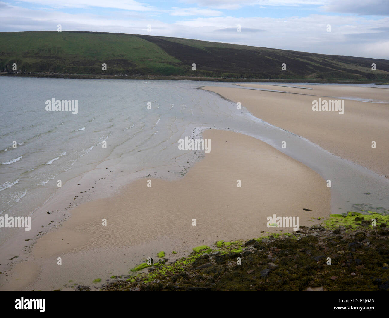 Waulkmill Bay, Orkney mainland, June 2014 Stock Photo