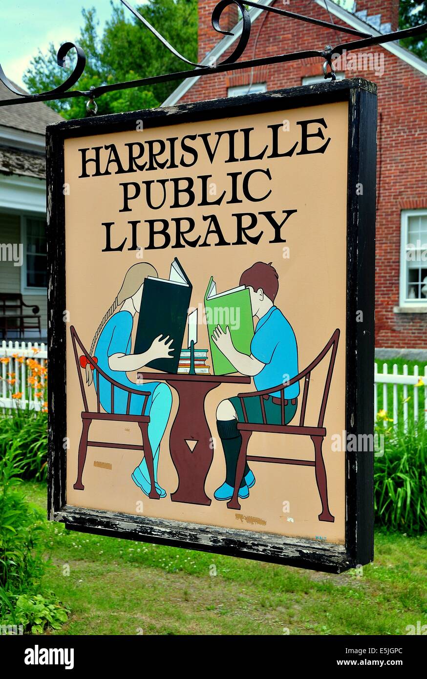 Harrisville public library hires stock photography and images Alamy