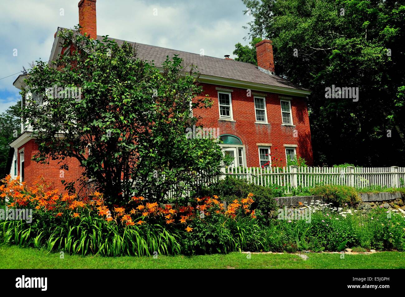 HARRISVILLE, NEW HAMPSHIRE Handsome early 19th century brick home with