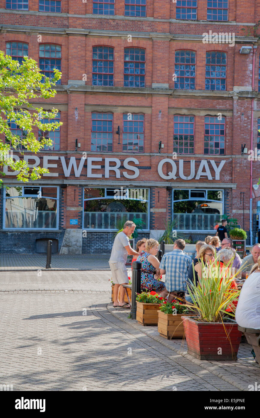 Brewers quay in Weymouth dorset Stock Photo Alamy