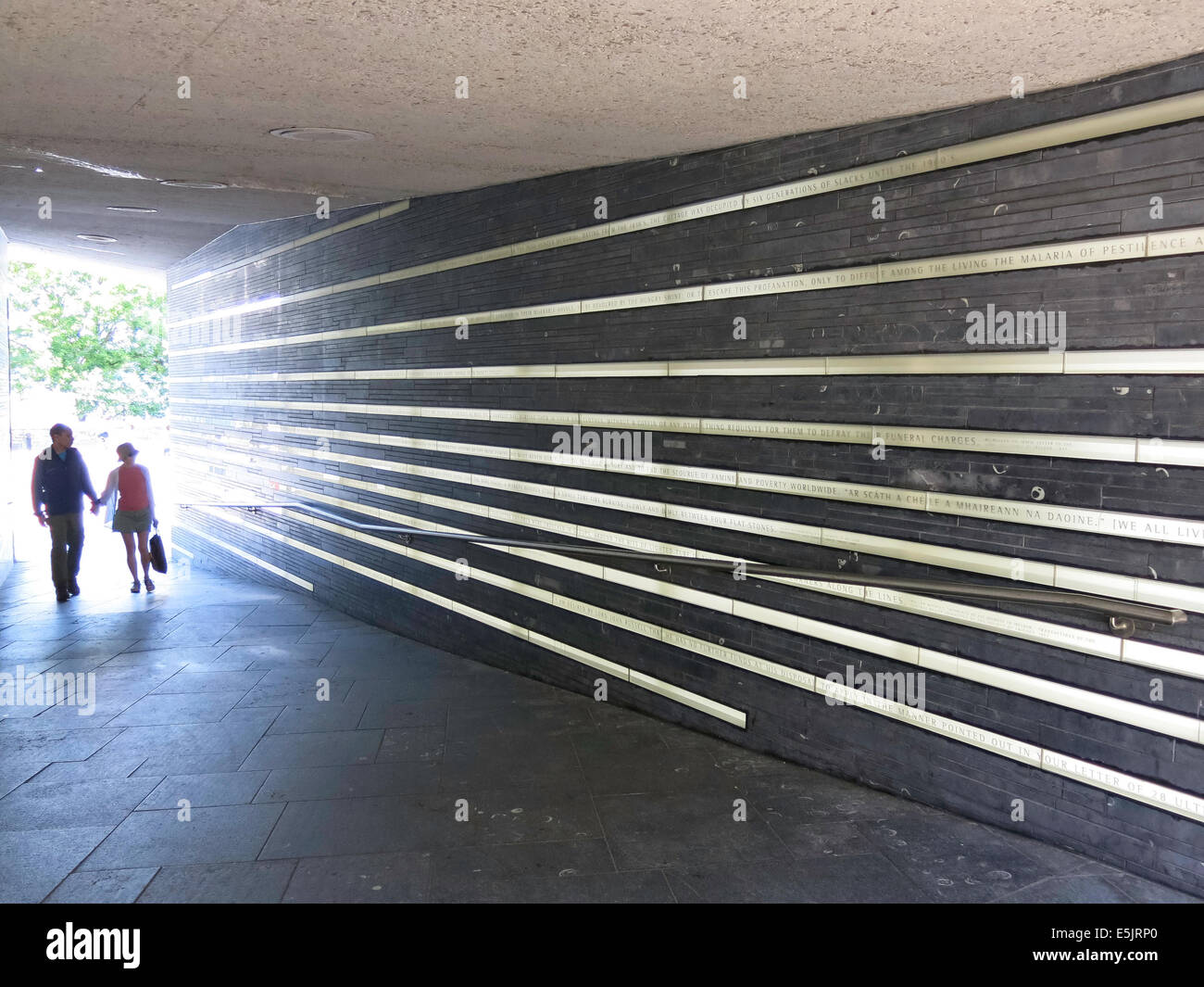 Irish Hunger Memorial in Lower Manhattan, NYC, USA Stock Photo - Alamy
