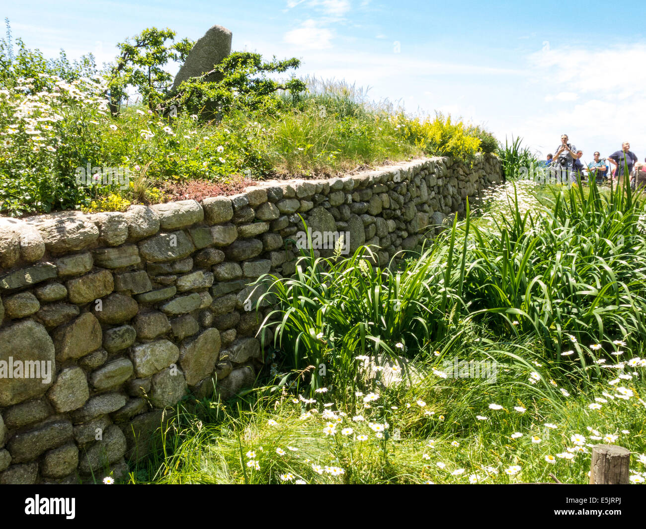 Irish Hunger Memorial in Lower Manhattan, NYC, USA Stock Photo - Alamy