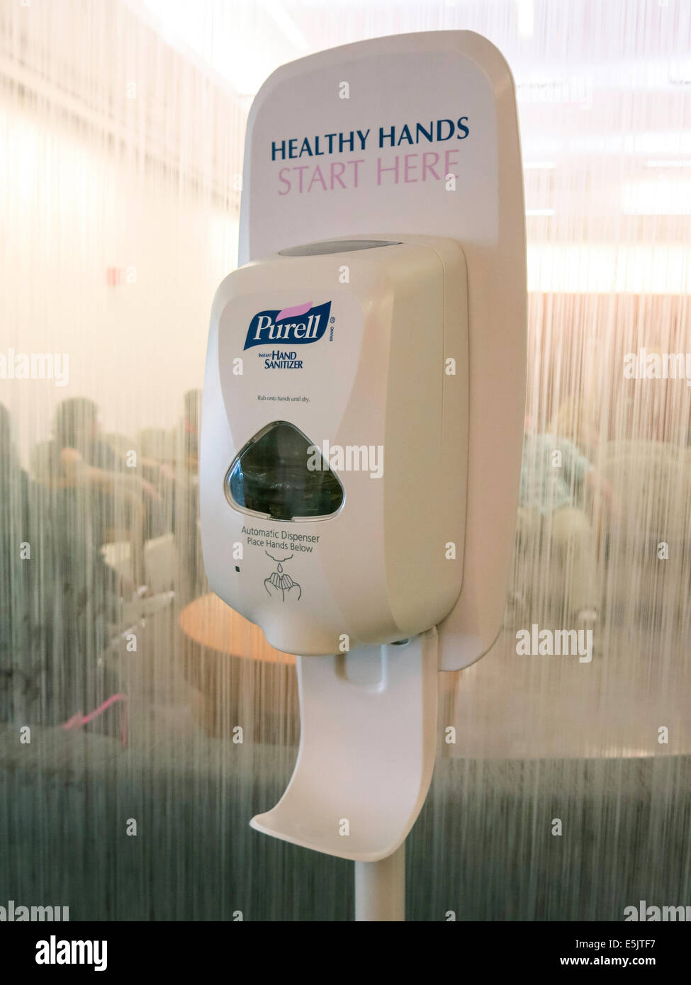 Purell Public Hand Sanitizer, USA Stock Photo