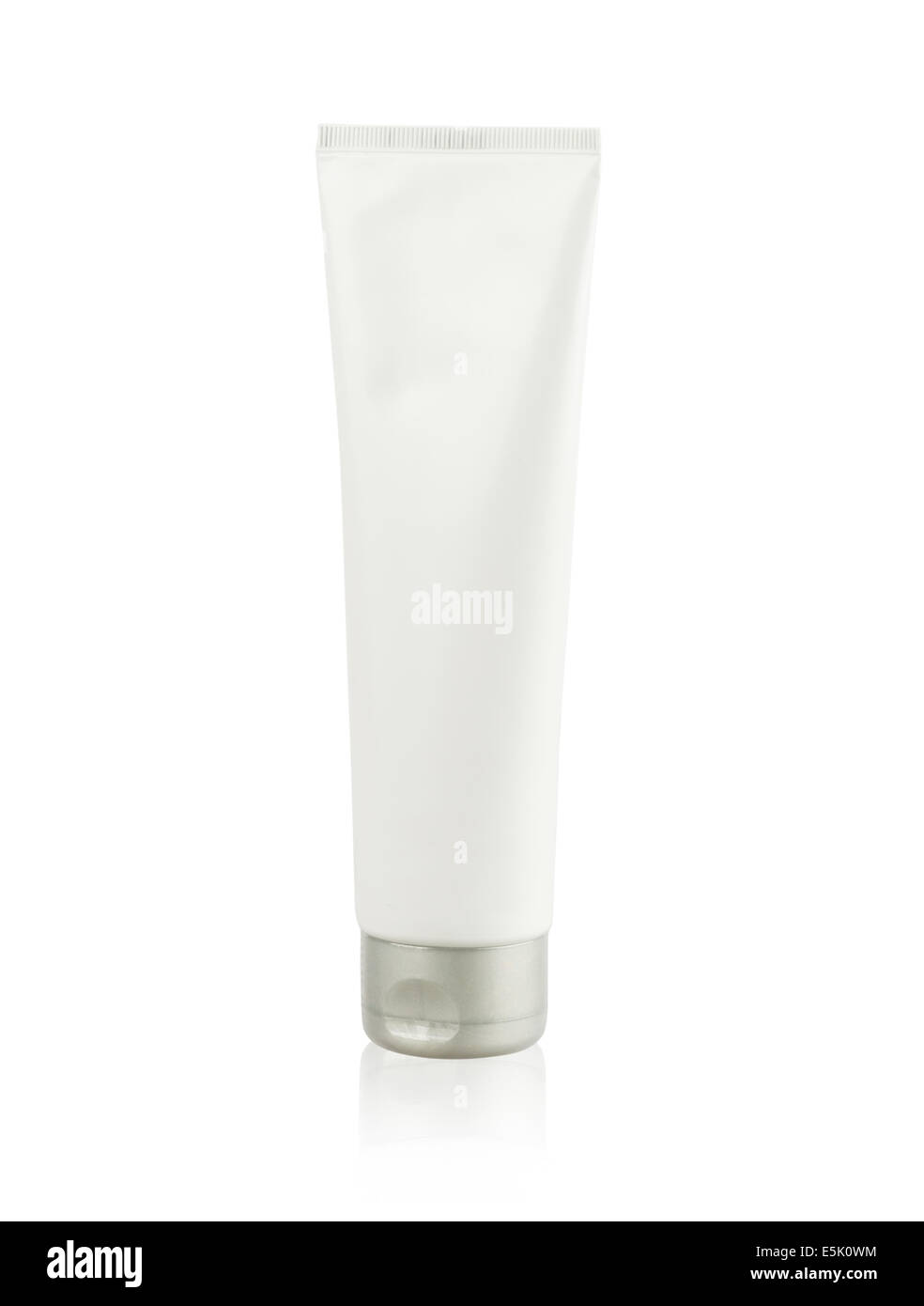 Cosmetic tube closeup isolated on white background Stock Photo - Alamy