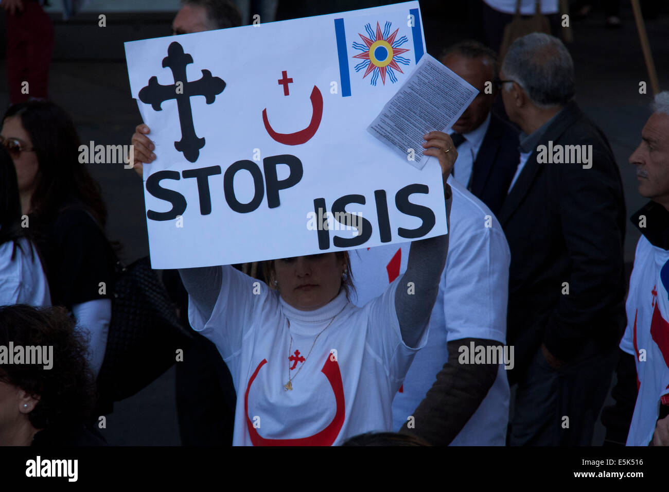 Sydney, NSW, Australia. 2nd Aug, 2014.Thousands of Assyrian Christians ...