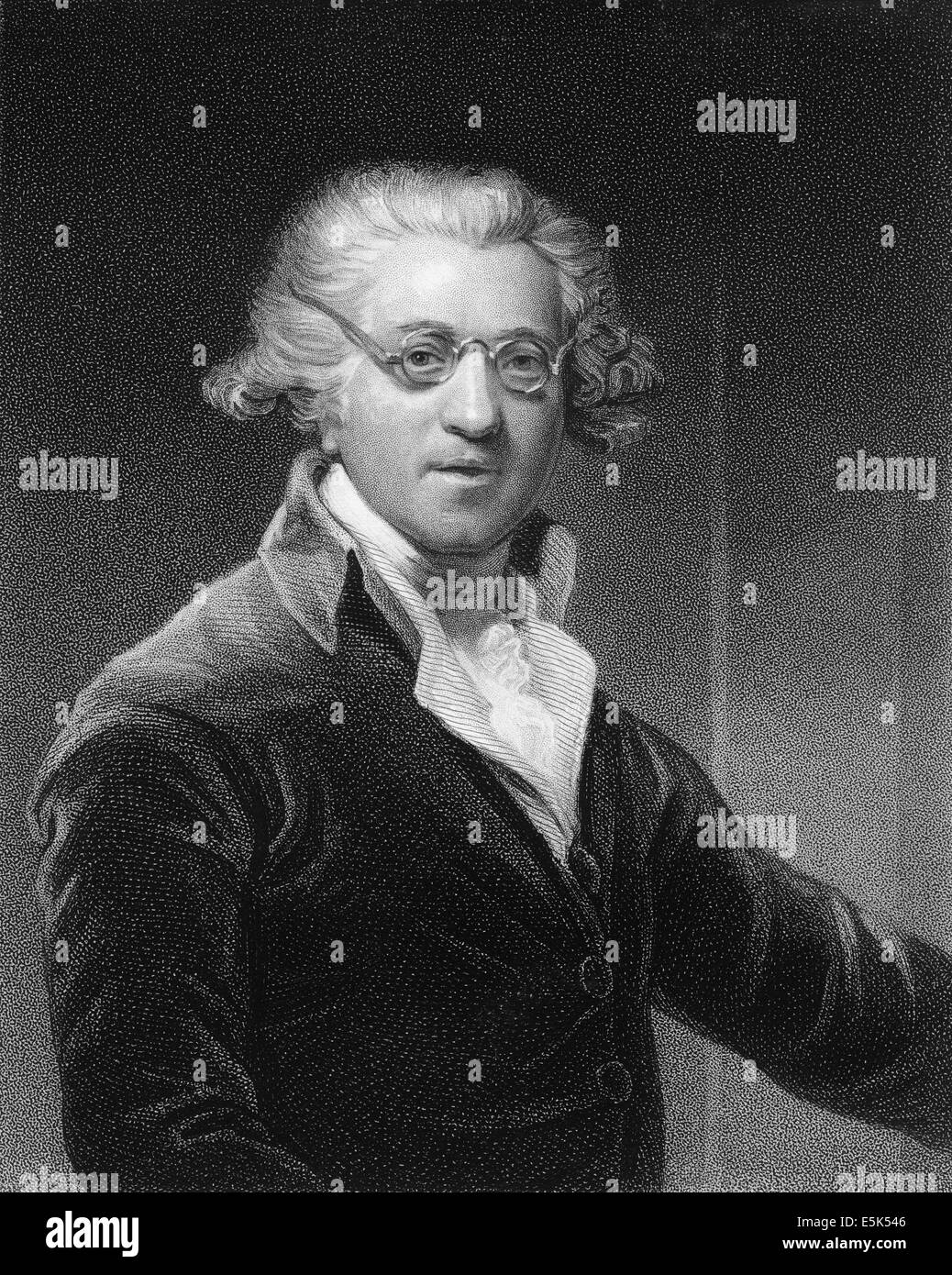 Sir Joshua Reynolds, 1723 - 1792, an English painter Stock Photo - Alamy