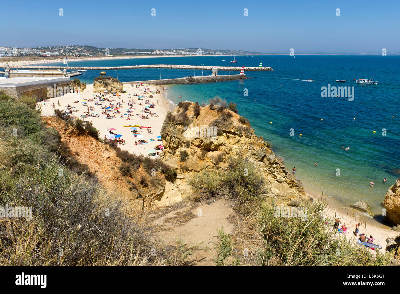 Praia de Batata Lagos Algarve Portugal Stock Photo Alamy