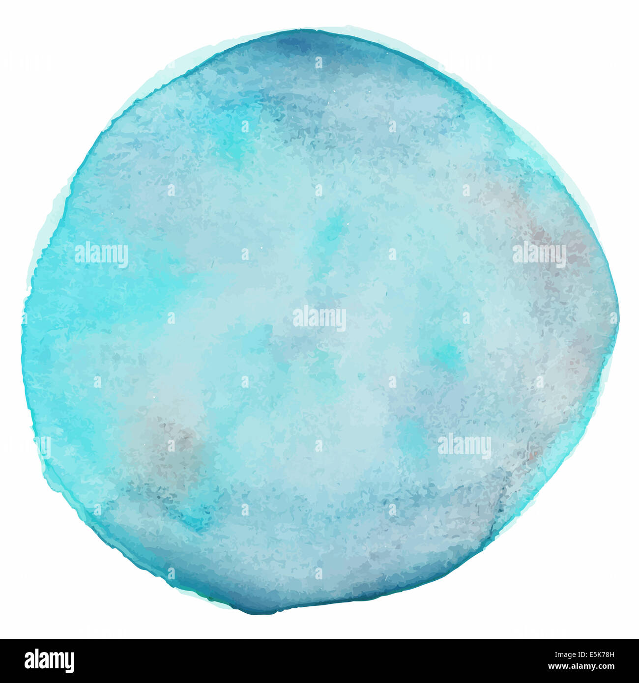 Beautiful watercolor design elements. Vector illustration Stock Photo