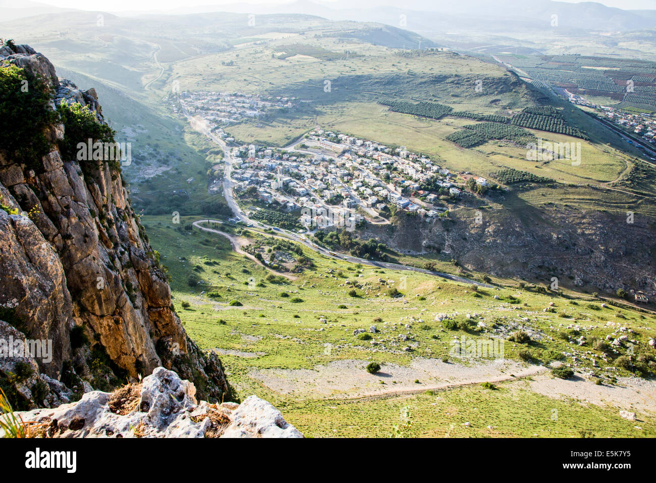 Israel, Lower Galilee, Arbel mountain, Stock Photo