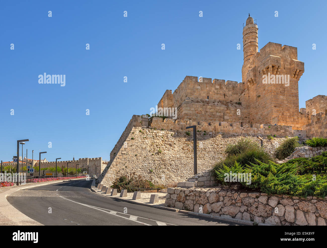 Old jerusalem tower of david hi-res stock photography and images - Alamy