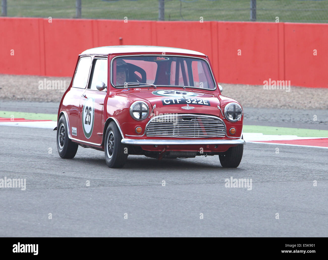 Action at the Silverstone Classic 2014. The world's largest classic and
