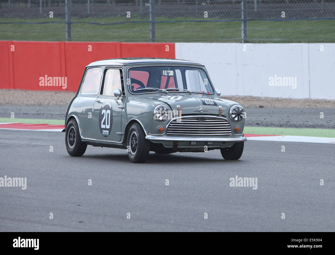 Action at the Silverstone Classic 2014. The world's largest classic and