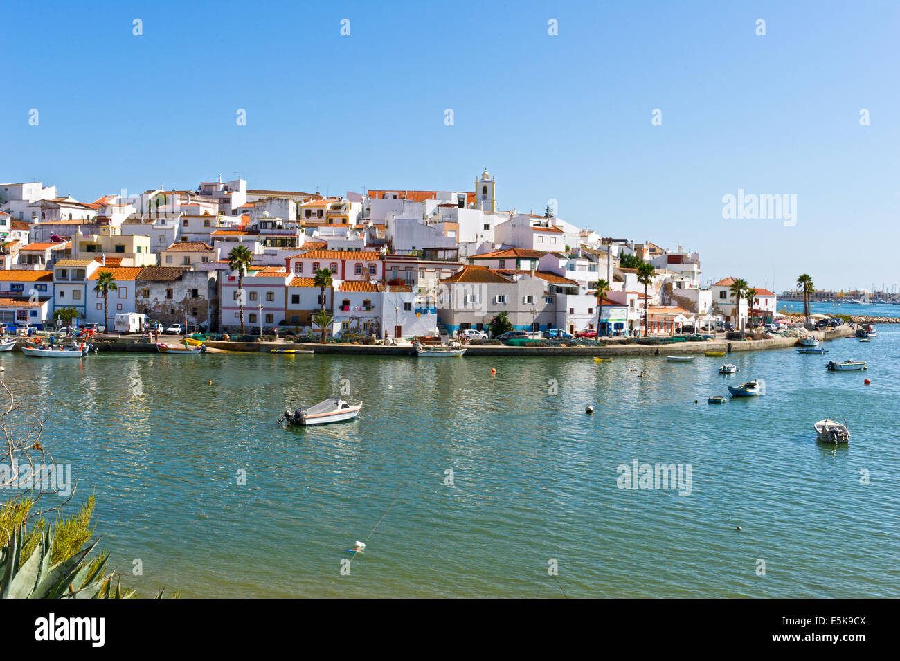 Ferragudo fishing village Algarve Portugal Stock Photo Alamy