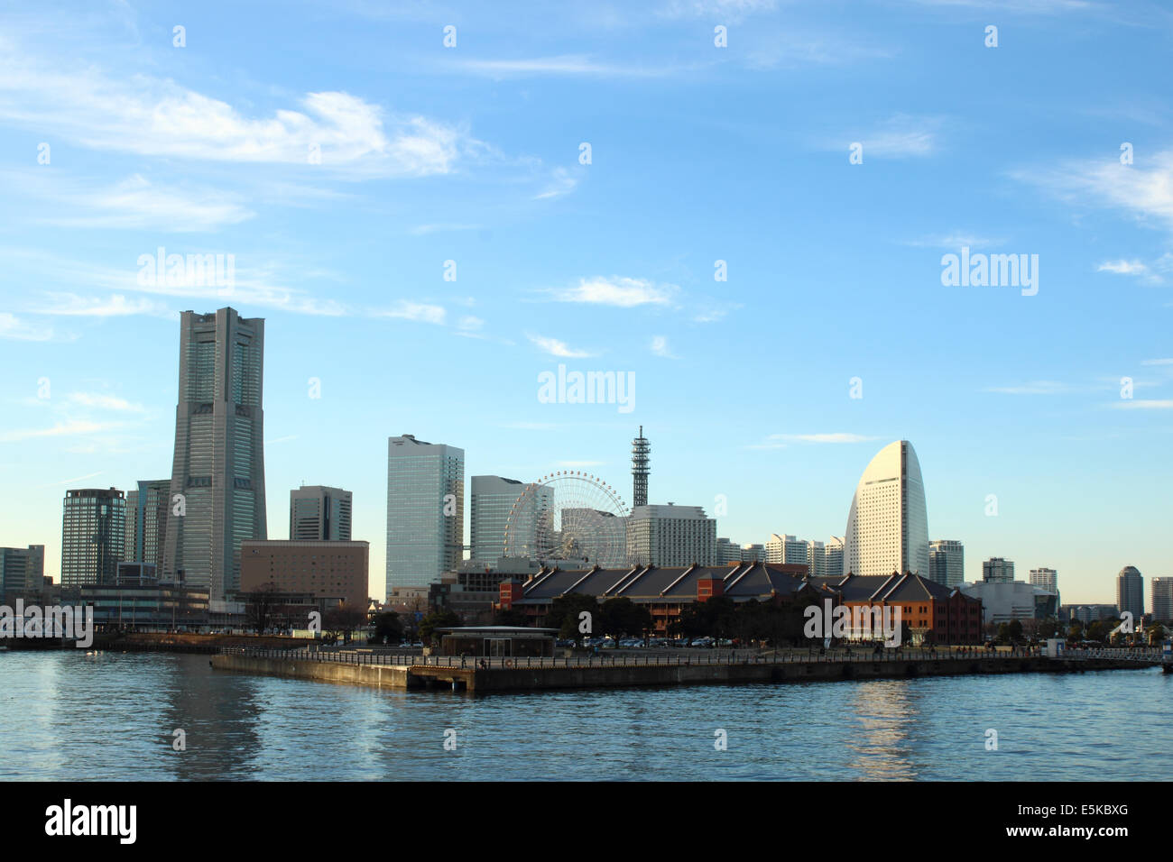 Japan landscape at Yokohama city , Japan Stock Photo - Alamy