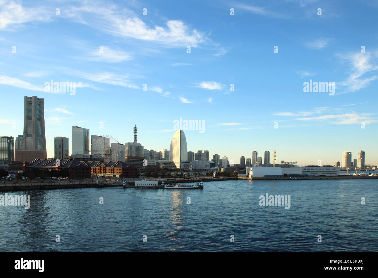 Japan landscape at Yokohama city , Japan Stock Photo - Alamy
